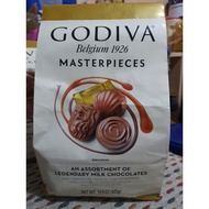 Godiva-an assortment of legendary milk chocolate-422g.USA Best before June 2024