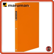 Maruman A4 Loose-Leaf Binder Sept Couleur 30-Hole Orange F481B-09
