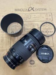85成新Minolta AF 100-400mm F4.5-6.7 APO低色散鏡-打鳥鏡-Sony A接環自動對焦鏡