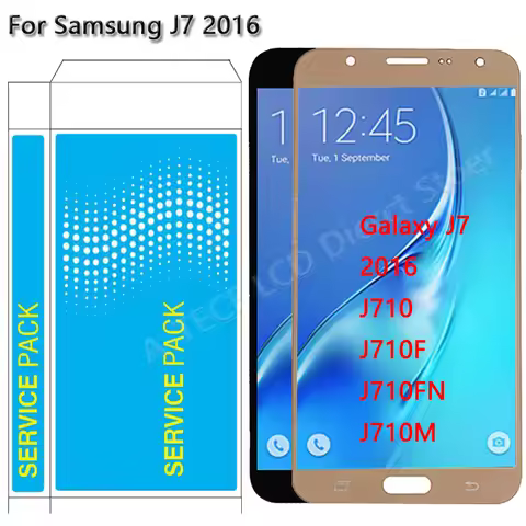 AAA Quality j710 LCD For Samsung J7 2016 J710 LCD Display Touch Screen Digitizer Assembly For J7 J71