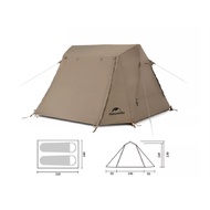 TENDA GLAMPING CAMPBED 2 ORANG NATUREHIKE CNH22ZP001 AUTO TENT-HikeZone