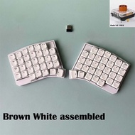 Choc Sofle Low profile Split Ergonomics Mechanical Keyboard Hot-swap 2.4G Wireless Connection VIAL P