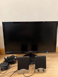 電腦mon飛利浦26吋連喇叭
