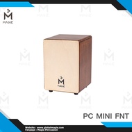 Magie Cajon Drum รุ่น  MINI FNT กลองคาฮองมินิ วางบนตัก มากี เครื่องดนตรี เครื่องเคาะจังหวะ กลองพกพา 