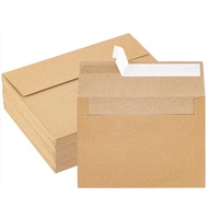 50 Pieces #A7/A4/A2/A1 Envelopes Self-Seal Wedding Invitation Business 100gsm Letter Envelopes White