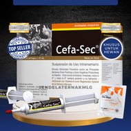 Cefa Sec 10 ml - Cefasec 10 ml Obat Mastitis Masa Kering Ampuh seperti Depolac Cloxa ben dry cow