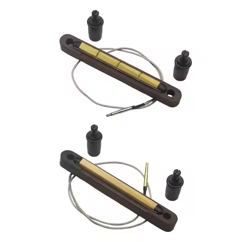 Acoustic Pickup Bar Bridge Saddle Wooden Instrument Accessory for Guitar Piezo Pickup Onboard Micro 
