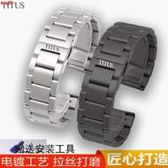 TITUS Men's Watch Steel Band Strap Women's Heaven and Earth Series TITUS Mechanical Watch Stainless 