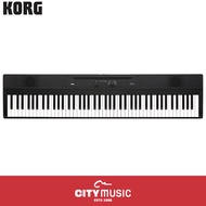 Korg Liano L1 88-key Digital Piano with Light Touch Action, 8 Onboard Sounds, 120-voice Polyphony, Reverb, Metronome, 2 x 8W Speakers, Pedal Input, Headphone Output, USB-B Audio/MIDI, AC Adapter, PS-3 Pedal Switch, Music Stand, and Optional Battery Power