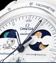 Omega x Swatch Moonswatch x snoopy Mission to Earth