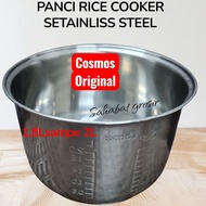 Cosmos stainless steel rice cooker CRJ-9308-CRJ-9303 original Periuk Nasi Elektrik Rice Cooker Stain