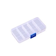 10 Slots Nail Storage Box / Nail Accessories Storage Box/Fake Nail Storage/ Jewelry  Box /Earing Box