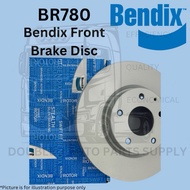 Genuine Bendix Front Brake Disc / Brek Disc Depan Toyota Hilux LN65/LN166/KDN165 (1988–2005) BR780