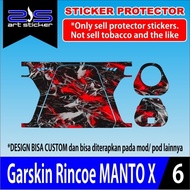 *Premium Quality* Man To X Smoke Blue Garskin Custom Maxdecal Bkn Case Sticker