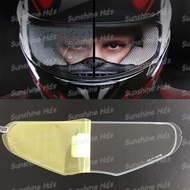 for C3 Pro e1 s2 Helmet Visor Film Anti Fog For Schuberth C3 Pro E1 S2 Lens Anti Fog Film Motorcycle