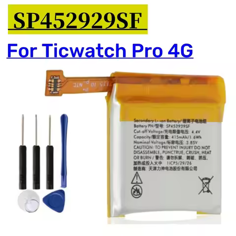 Original Replacement Battery SP452929SF For TicWatch Pro / TicWatch Pro 4G Watch Original Replacemen