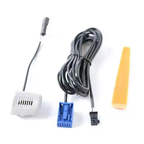 Car CD Changer Microphone Bluetooth Microphone Micro-Phone Bluetooth Cable Adapter For BMW E90 E91 E