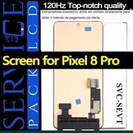 Original LTPO OLED, 120Hz 6.7'' Replacement For Google Pixel 8 Pro LCD Display Touch Screen GC3VE, G