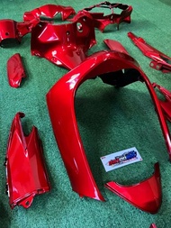 ชุดสี (17ชิ้น) Wave110i ปี 2011 - 2018 wave110i new ชุด สีแดงแก้ว ชุดเฟรม แถมฟรี สติ๊กเกอร์ชุดสี