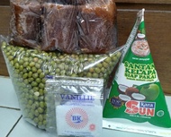 Paket Bubur Kacang ijo komplit bubur kacang hijau instan lengkap