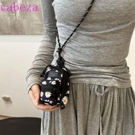 CABEZA Canvas Coin Purse - Small Wallet with Lanyard