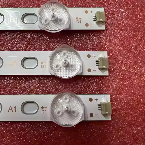 LED Strip For LUXER LUX0143008 17DLB43VER7-A B TX-43HX585E TX-43HX580B Toshiba 43U2063DB JVC LT-43VU