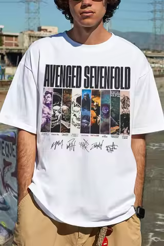 2026 Avenged Sevenfold A7X Rock Band Graphic Tshirt Mens Womens Cotton Tees Ummer Casual Short Sleev