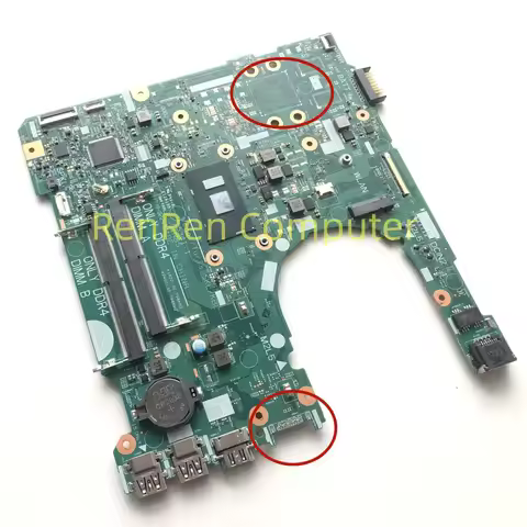 15341-1 with i3/i5/i7 CPU GM Mainboard For DELL Inspiron 3567 3467 Laptop Motherboard 100% Tested OK