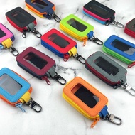 GANTUNGAN SLV - Motorcycle Car Keyless Remote Wallet Keychain smartkey Remote Cover Plain Yd-3