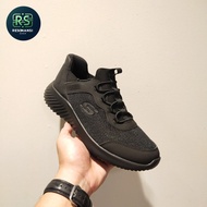 SEPATU ANAK TERBARU SKECHERS ORIGINAL SNEAKERS BOUNDER FULL BLACK (S-I)