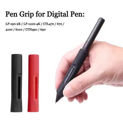 Wacom Pen Grip for Wacom Pen (LP-190-2K , LP-1100-4K, CTL472, 672, 4100, 6100, CTH490 690) , not inc