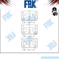 FBK Disc Brake Pad Rear - Mark-X GRX120 Lexus GS350 GS430 GSE20