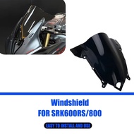 For QJMOTOR SRK800RR SRK600RS SRK800RS SRK 600RS 800RR motorcycle course sport front screen windshie