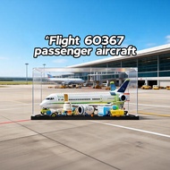 Premium Acrylic Display Box 精品亚克力展示盒 Kotak Pameran Jernih Dustproof For Lego 60367 Passenger Airplan