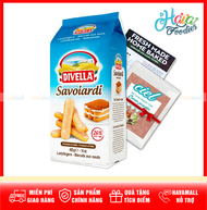 [KÈM HƯỚNG DẪN - TẶNG BỘT CACAO] Bánh quy Lady Finger Savoiardi Divella 400g
