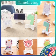 Mobile Phone Stand Holder Handphone Pemegang Telefon Bimbit Animals Wooden Phone Tablet Holder Stand