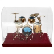 Miniature Jazz Drum Kit Model Mini Drum Cymbal Musical Instrument Model Drum Set Adult