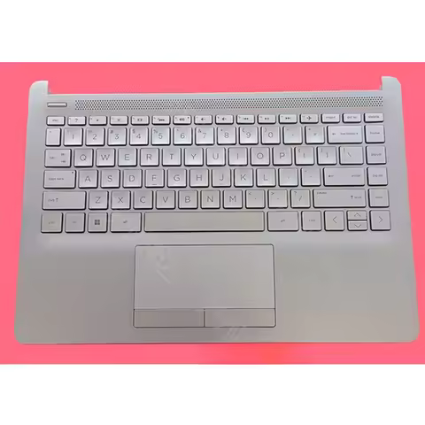 S For HP Pavilion 14-CF 14-DK Backlit Keyboard Palmrest with Touchpad L48647-001