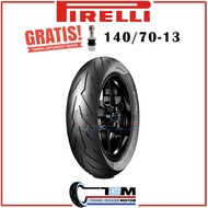 Pirelli Motorcycle Tire 140/70-13 TUBELESS FREE TUBELESS Valve