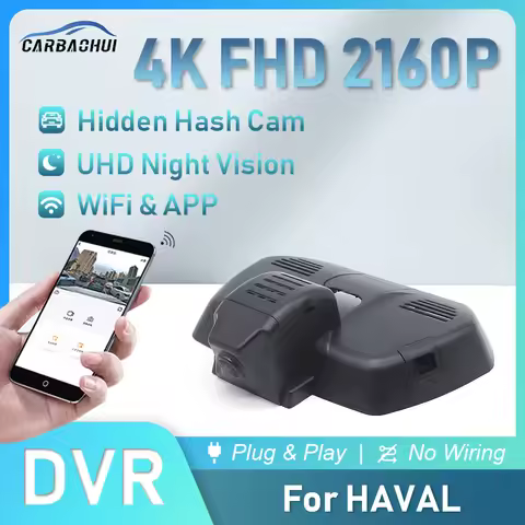 Plug and Play Dash Cam Car DVR UHD Video recorder Camera For HAVAL H6 H7 F7 F7x H9 XY DARGO Jolion G