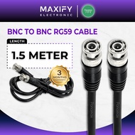 Panamax 1.5 Meter BNC To BNC RG59 Cable 75 Ohm / Male To Male BNC Connector Coaxial Cable = ETC-2397