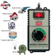 120x65x55mm Speed Controller 15A 4000W ABS Plastic AC220V-250V Electronic