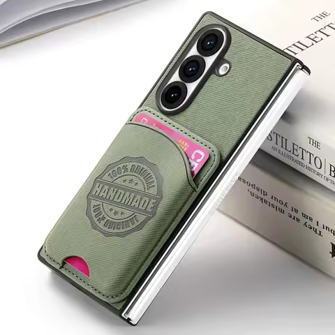 Z Fold7 5G 2025 2In1 Detachable Leather Card Case For Samsung Galaxy Z Fold 7 Magnet Back Cover For 