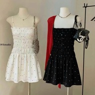 WGWE• 5978 wgwe polka dot double-breasted dress, QC product