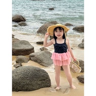 [Swimwear For Girls] Cute Two-Storey Skirt Design For Babies From 8-24kg, Soft, Cool, QCCC