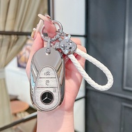 Applicable 2026 Mercedes-Benz C260L Key cover New c200l Set glc300l Car buckle s400Bag EQE Female E3
