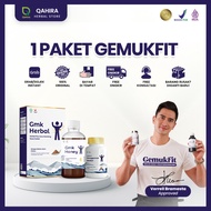 Gemukfit Natural Weight Gain Supplement Halal BPOM GMK Herbal Honey Milk Capsules Weight Gain Supple