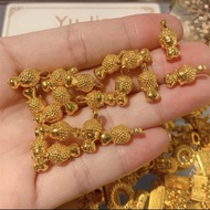 999 Pure Gold 24K Mini Buda Pendant-Liontin Buda Emas Asli