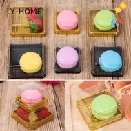 LY 50Sets Square Moon Cake China Mid-Autumn Festival Hot Cupcake Packaging DIY Christmas Packing Box