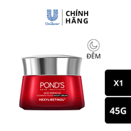 Kem dưỡng đêm Ponds Age Miracle mờ đốm nâu và nếp nhăn với 50X Hexyl-Retinol 45G